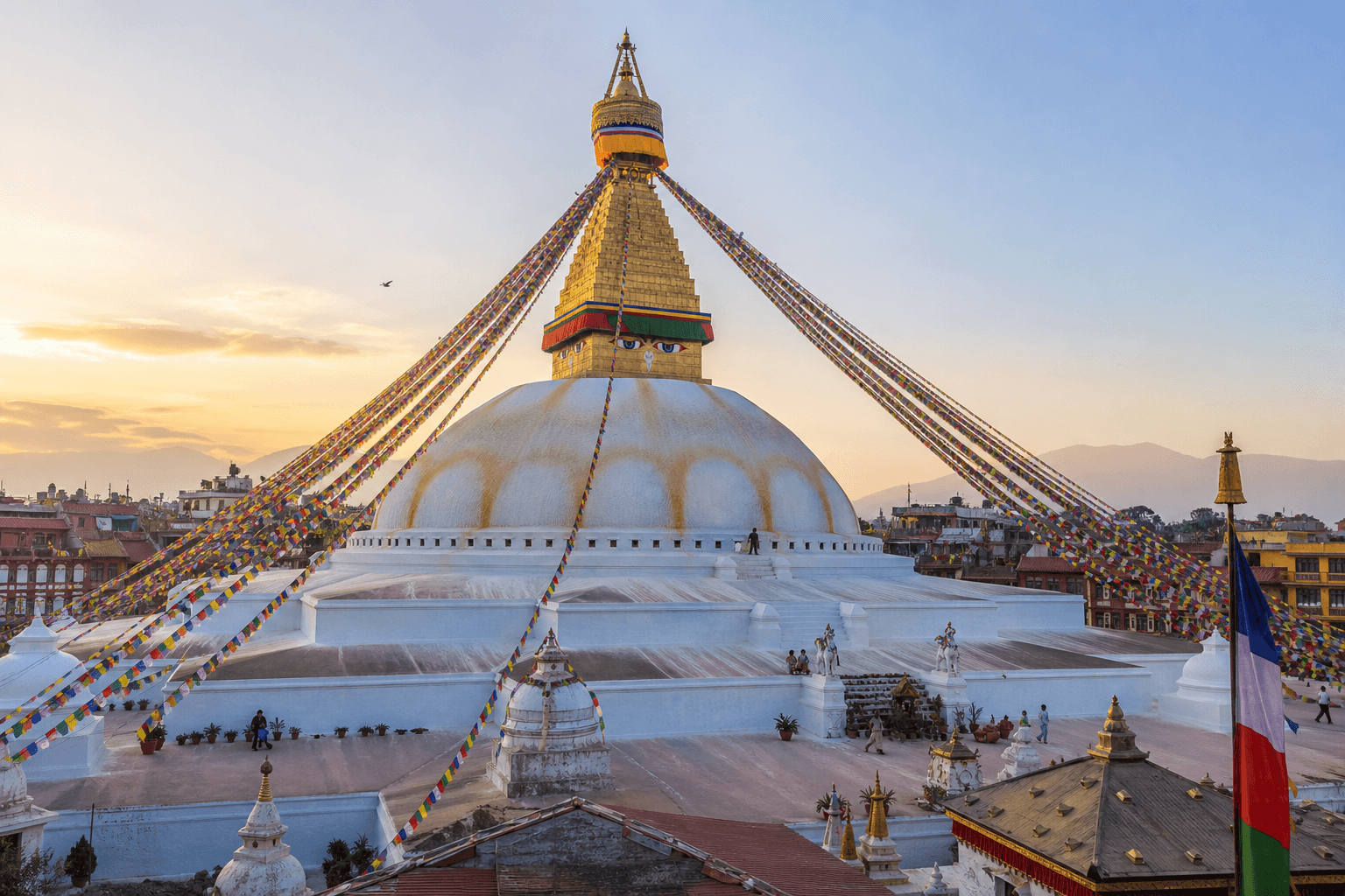 Boudhanath Stupa in Kathmandu